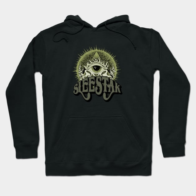 Sleestak - eye, doom, stoner, metal, psychedelic Land of the Lost Hoodie by AltrusianGrace